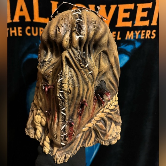 Spirit Halloween Ghoulish Productions Scare The Crows Mask Scarecrow Scary - Picture 1 of 4